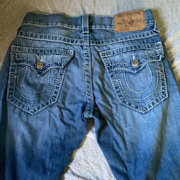True Religion RICKY ROPE STITCH FLAP STRAIGHT JEAN - Picture 4 of 4